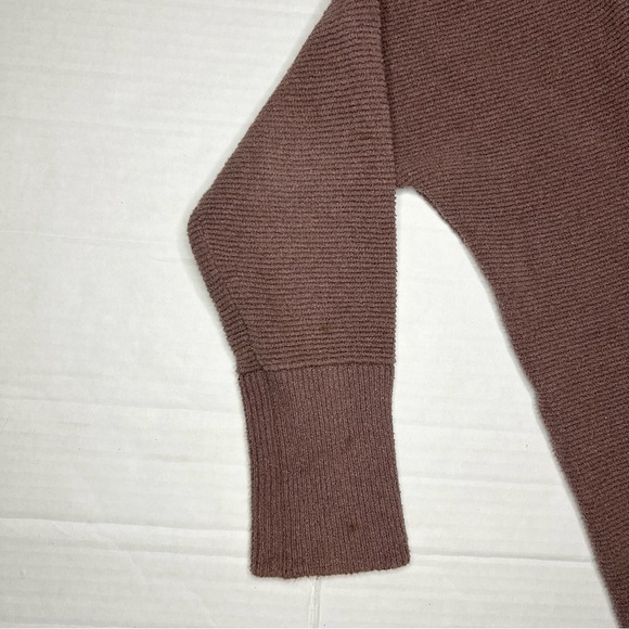 Free People Ottoman Slouchy Tunic Top Sweater Women’s Small Nutmeg Brown - Picture 8 of 12